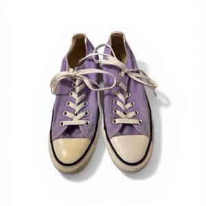 Converse Casual Low-Top Canvas Sneakers - Lavender